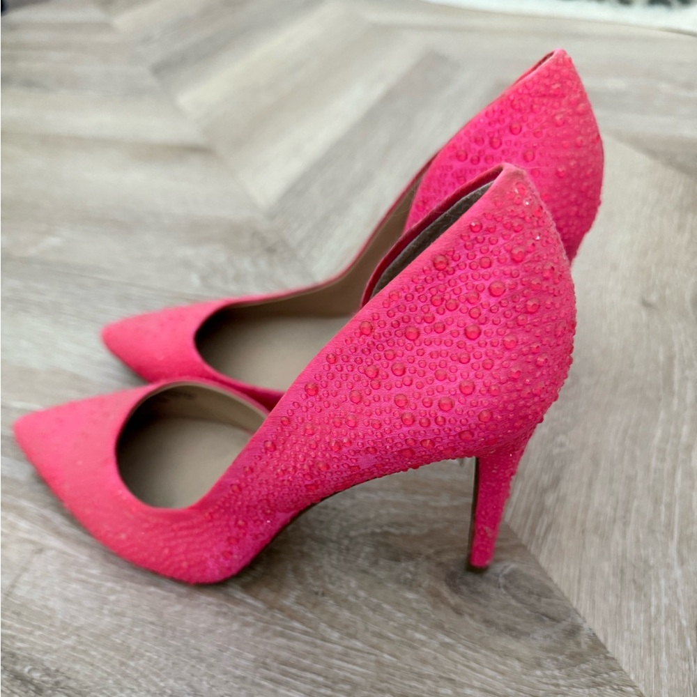 Elegant Pink Stiletto Heels INC size 8